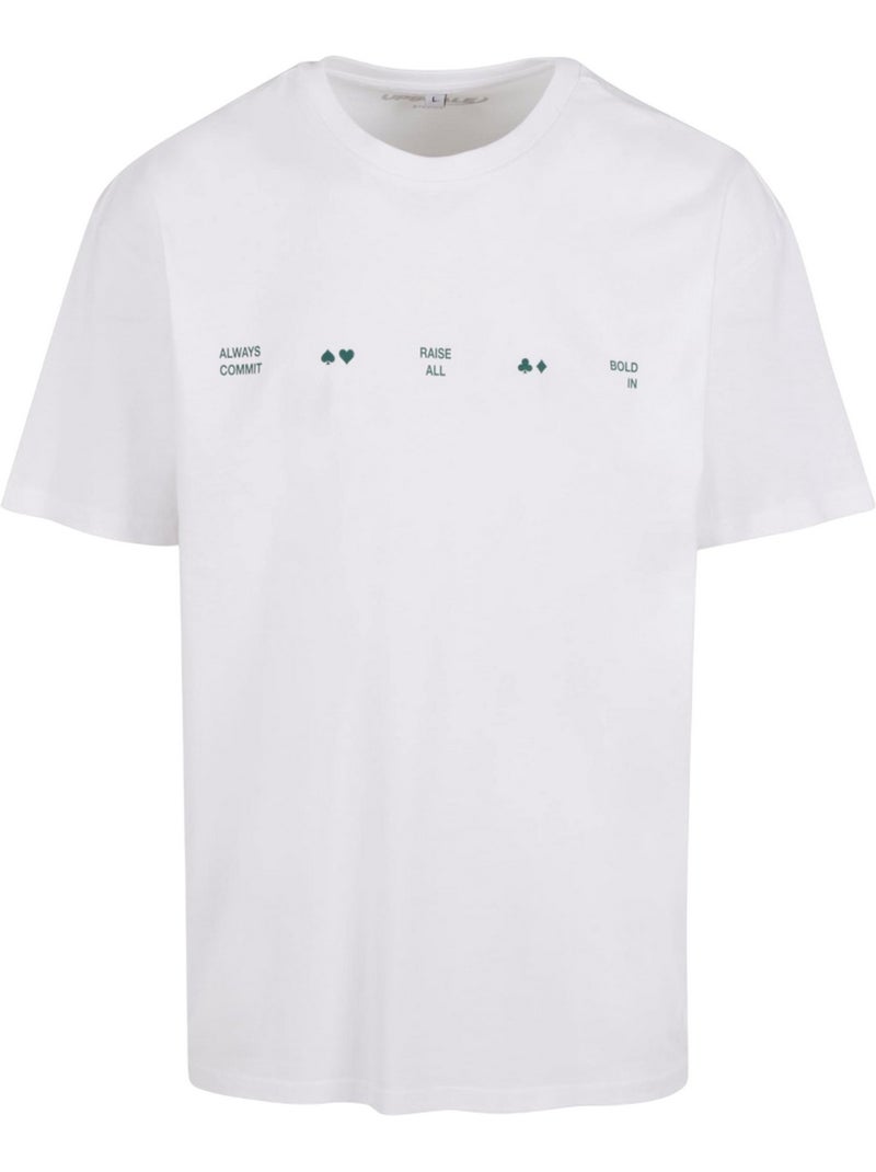 T-shirt highrollers - mister tee Blanc - Kiabi