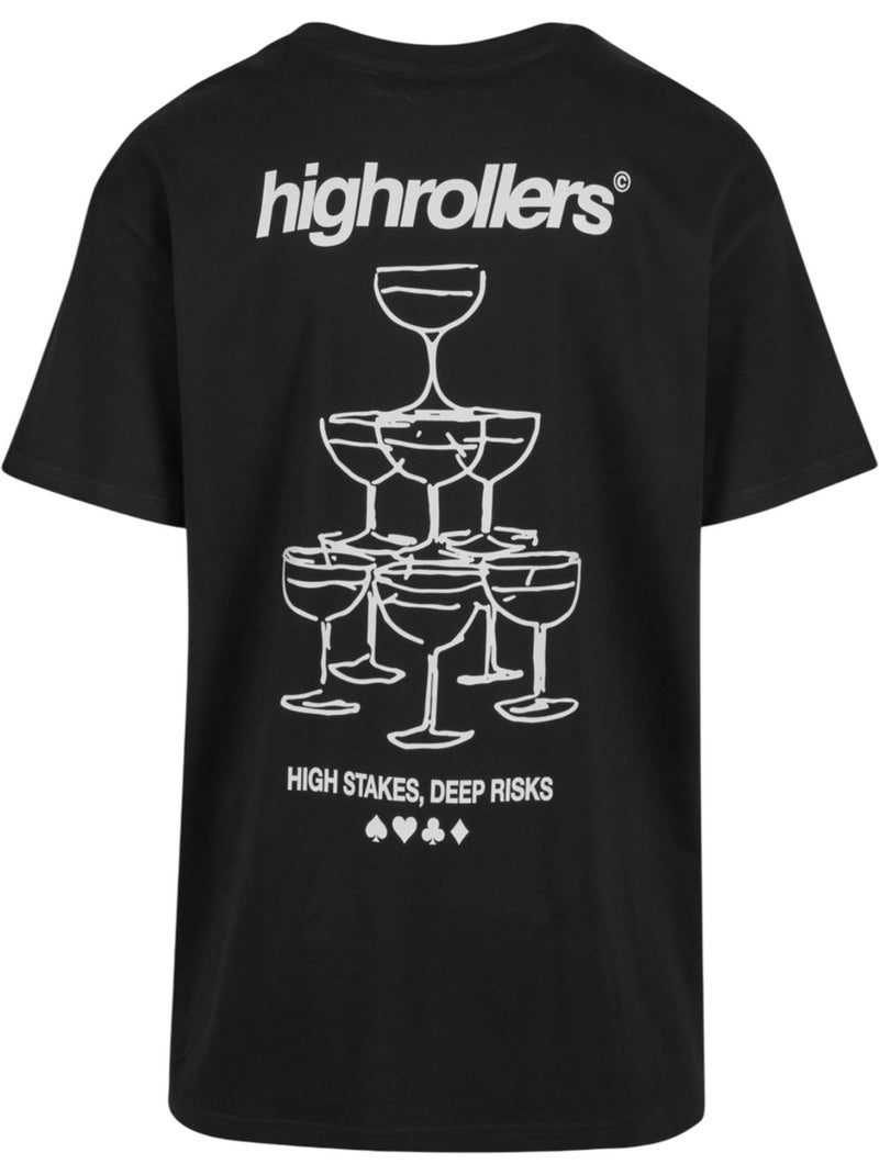 T-shirt highrollers - mister tee Noir - Kiabi