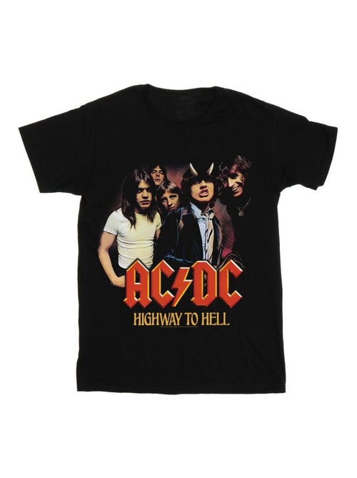 T-shirt highway to hell - ac/dc - Kiabi