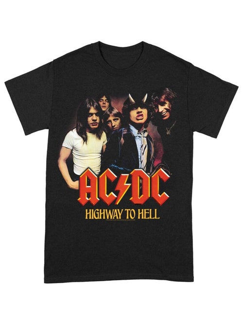 T-shirt highway to hell - ac/dc - Kiabi