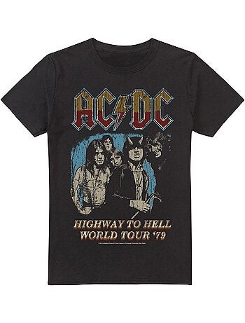 T-shirt highway world tour - ac/dc