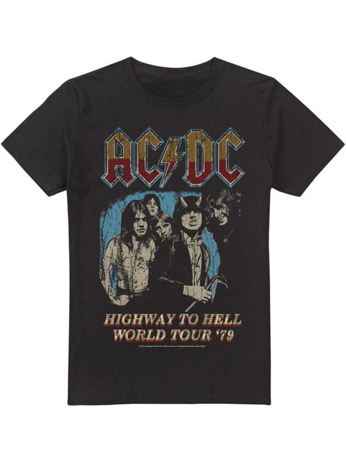 T-shirt highway world tour - ac/dc - Kiabi T-shirt highway world tour - ac/dc - Kiabi