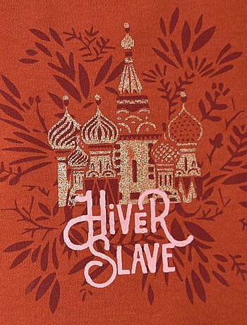T-SHIRT HIVER SLAVE DAKOTA