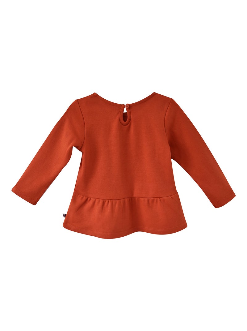 T-SHIRT HIVER SLAVE DAKOTA Rouge - Kiabi