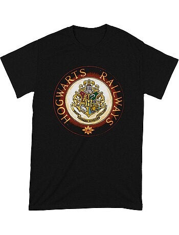 T-shirt hogwarts railway circle - harry potter