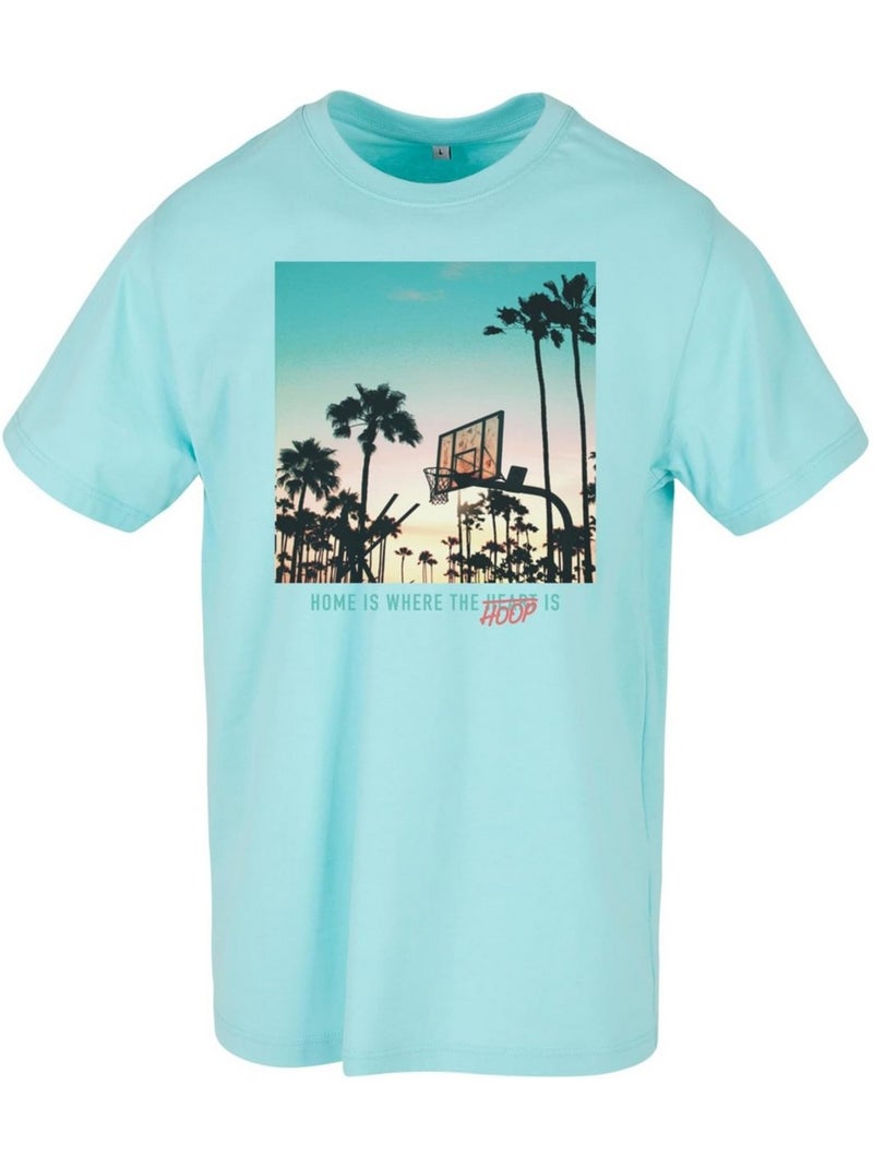 T-shirt home hoop - mister tee Bleu - Kiabi