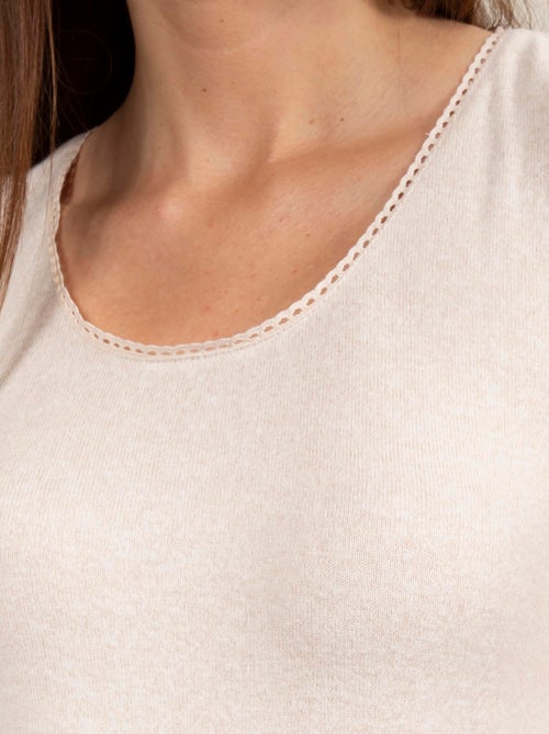 T-shirt homewear femme Isotoner - Kiabi
