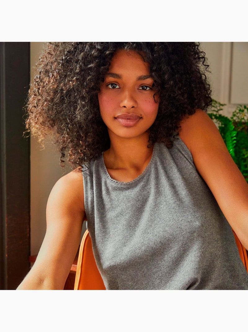 T-shirt homewear femme Isotoner Gris chiné - Kiabi