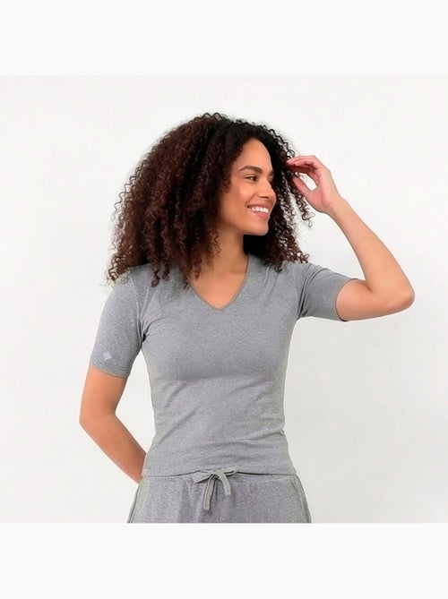 T-shirt homewear femme Isotoner - Kiabi T-shirt homewear femme Isotoner - Kiabi