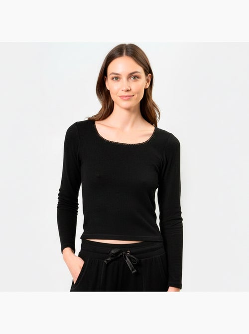 T-shirt homewear femme Isotoner - Kiabi