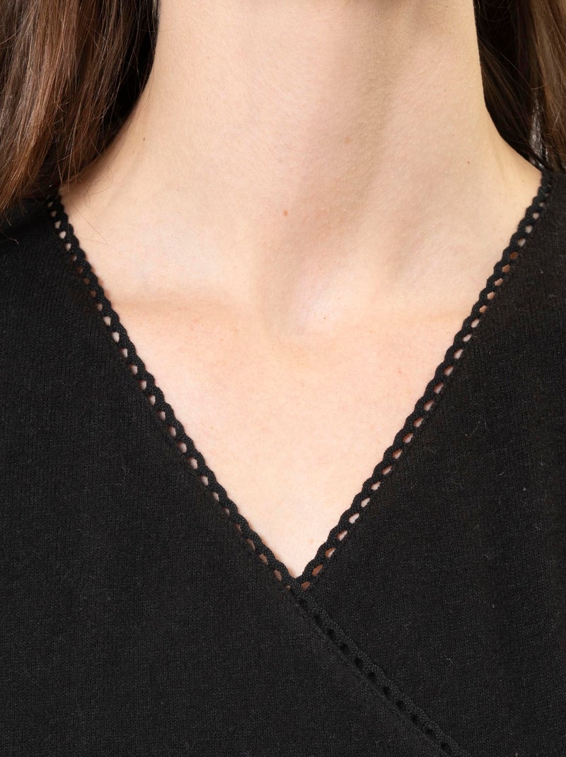 T-shirt homewear femme Isotoner Noir - Kiabi