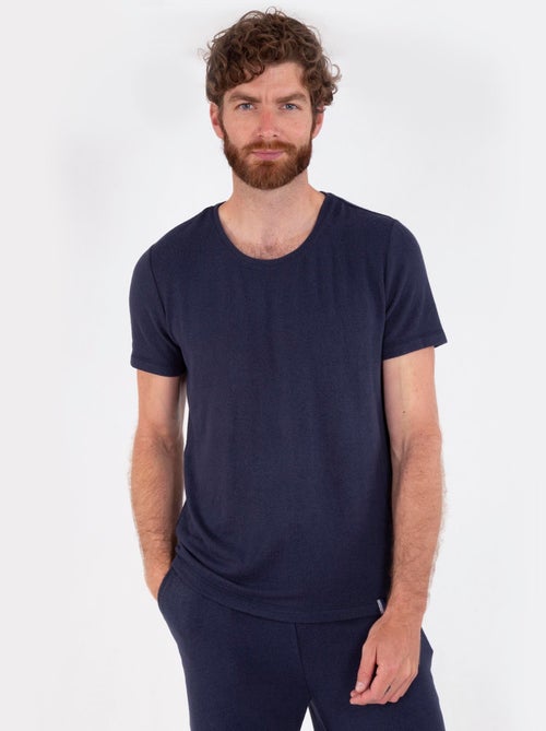 T-shirt homewear ultra doux et ultra confort - Kiabi