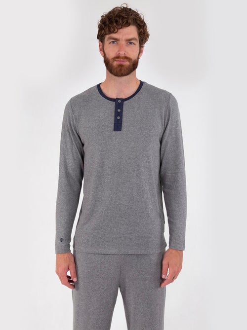 T-shirt homewear ultra doux et ultra confort - Kiabi