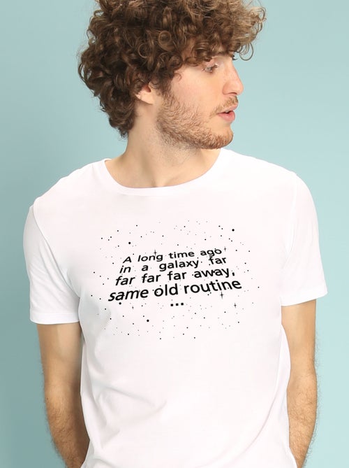 T-shirt Homme - A LONG TIME AGO - Kiabi