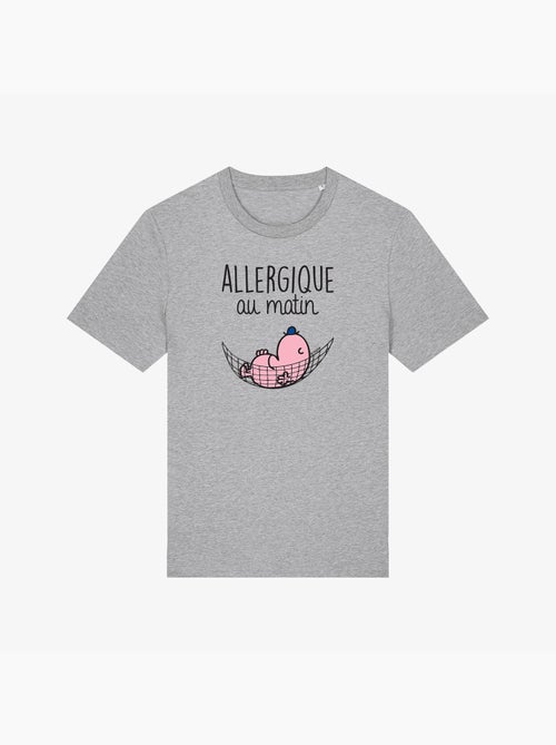 T-shirt Homme - ALLERGIQUE AU MATIN - Kiabi