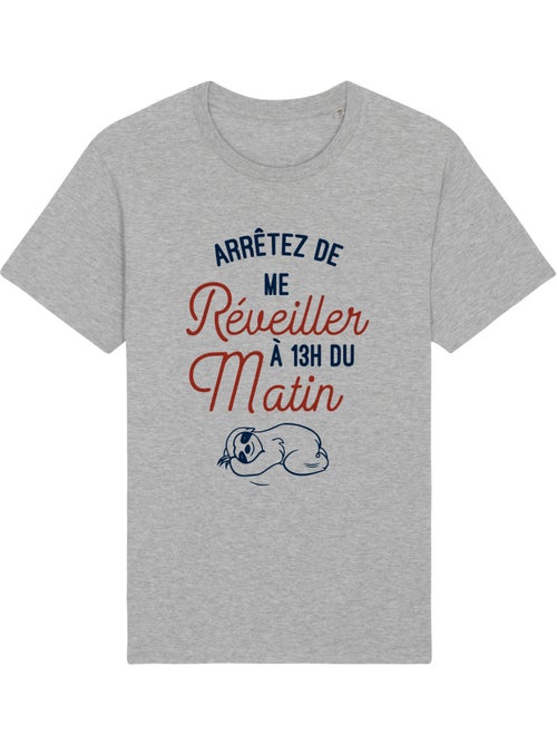 T-shirt Homme - ARRÊTEZ DE ME RÉVEILLER À 13H DU MATIN - Kiabi