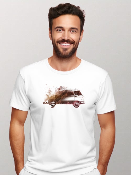 T-shirt Homme - BACK HOME - Kiabi