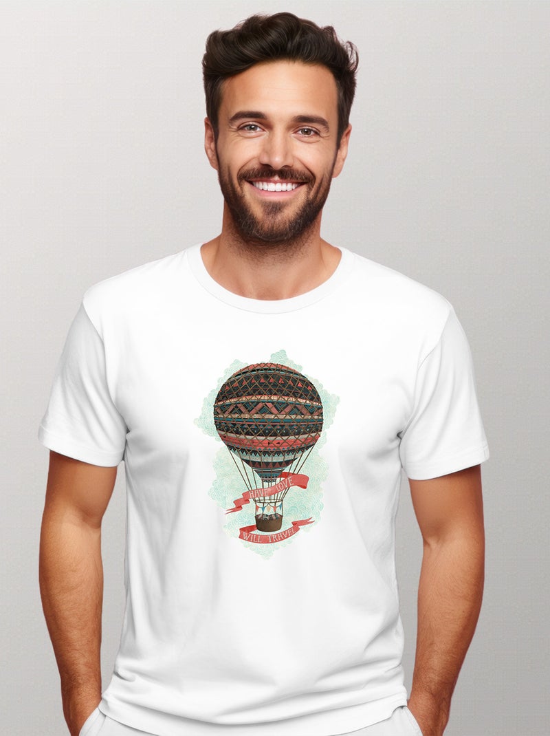 T-shirt Homme - BALLOON Blanc - Kiabi