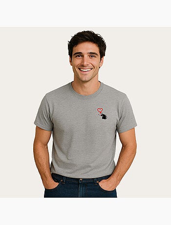 T-shirt Homme - BANKSY LOVE RAT