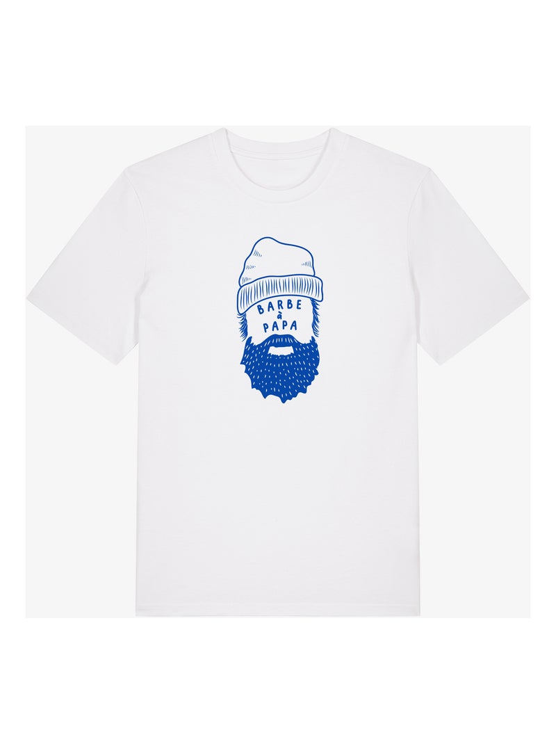 T-shirt Homme - BARBE À PAPA Blanc - Kiabi