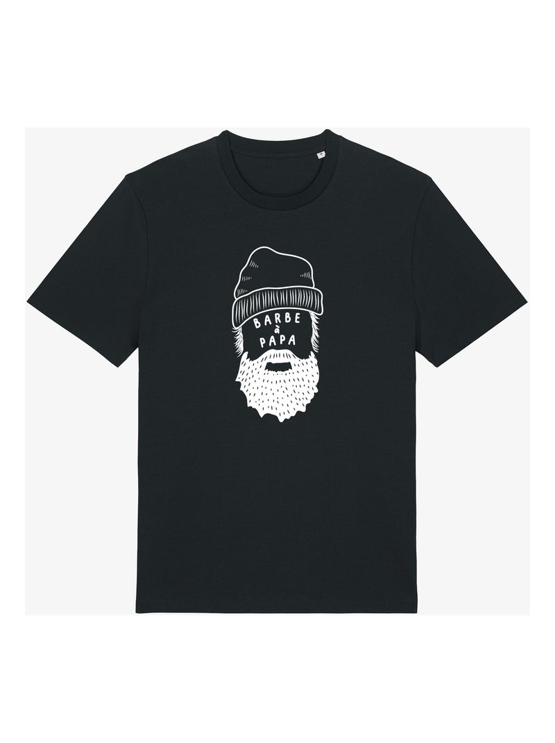 T-shirt Homme - BARBE À PAPA Noir - Kiabi