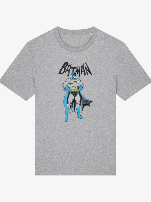 T-shirt Homme - BATMAN GREY & BLUE - Kiabi