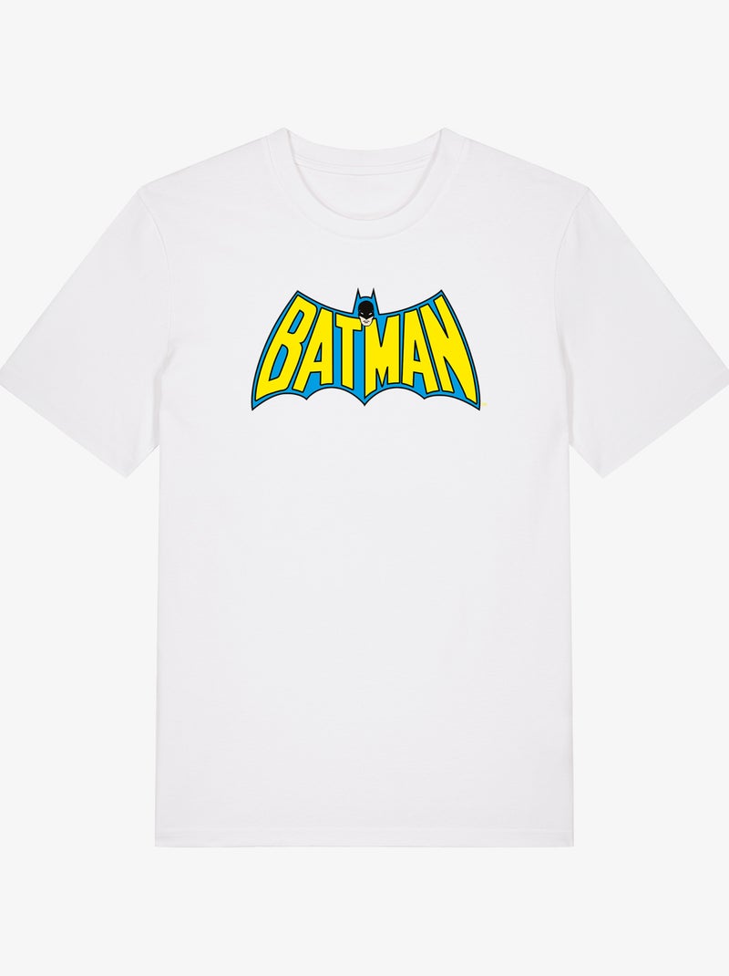 T-shirt Homme - BATMAN LOGO YELLOW BLUE Blanc - Kiabi