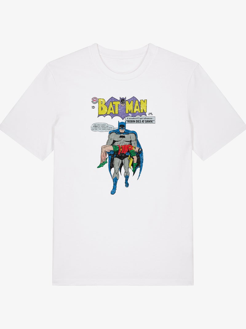 T-shirt Homme - BATMAN & ROBIN Blanc - Kiabi