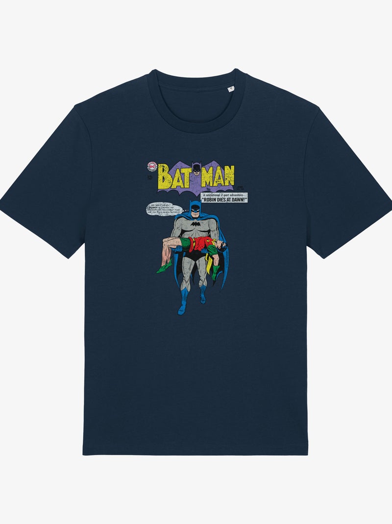 T-shirt Homme - BATMAN & ROBIN Bleu marine - Kiabi