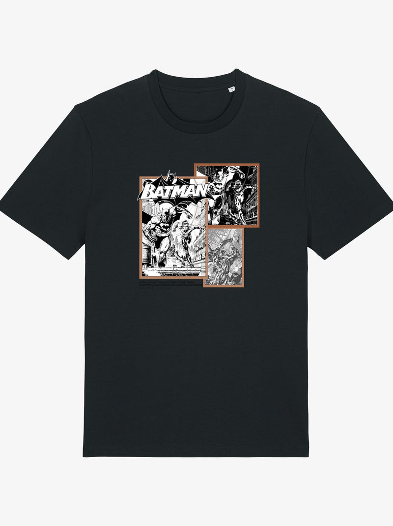 T-shirt Homme - BATMAN'S BATSUIT AIDS IN HIS COMBAT AGAINST ENEMIES Noir - Kiabi