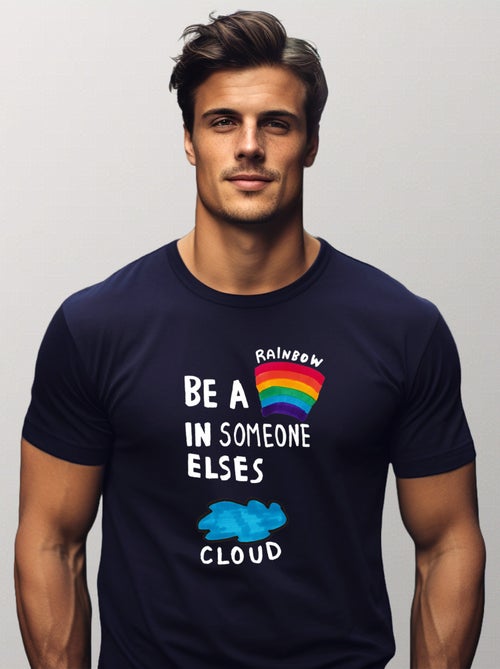T-shirt Homme - BE A RAINBOW - Kiabi