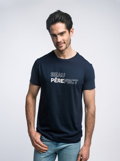 T-shirt Homme - BEAU-PÈRE FECT - Kiabi