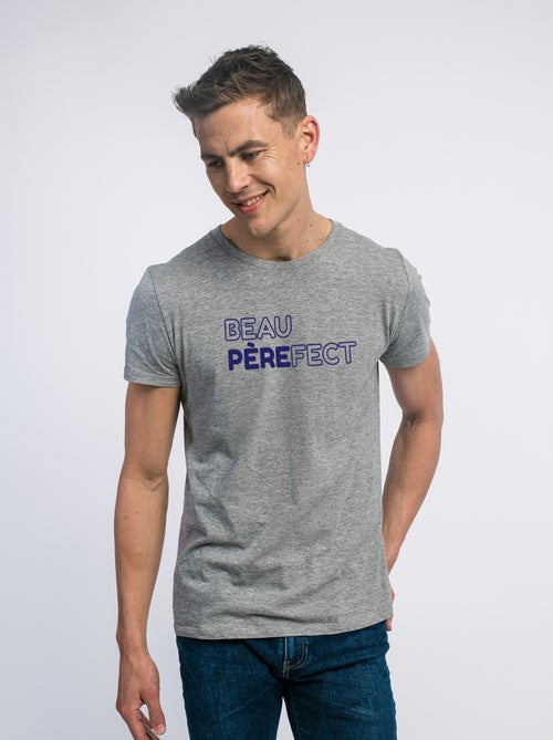 T-shirt Homme - BEAU-PÈRE FECT - Kiabi