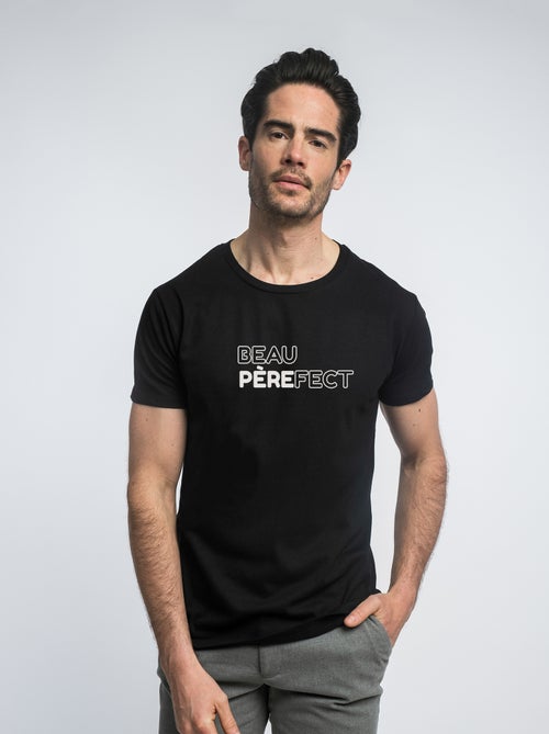 T-shirt Homme - BEAU-PÈRE FECT - Kiabi