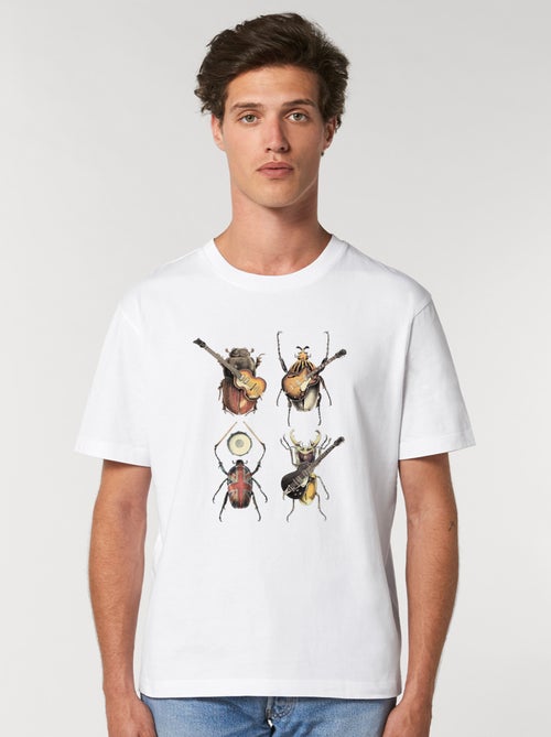 T-shirt Homme - BEETLES - Kiabi