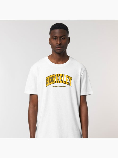 T-shirt Homme - BERKELEY UNIVERSITY YELLOW - Kiabi