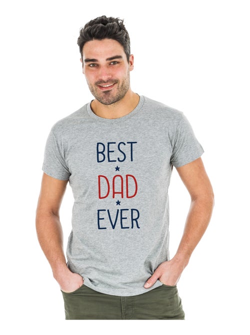T-shirt Homme - BEST DAD EVER - Kiabi