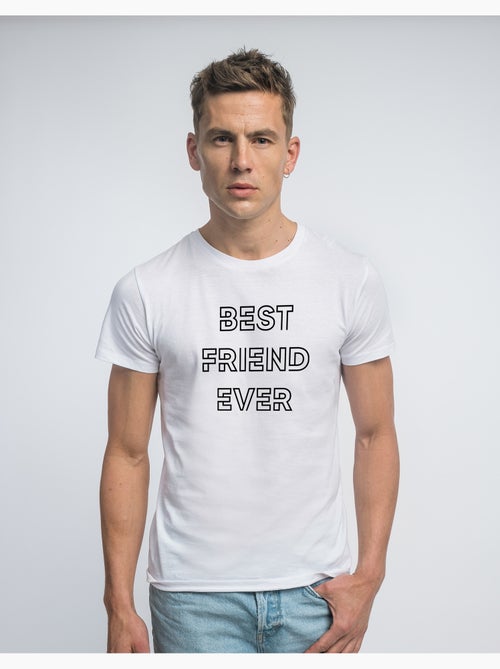 T-shirt Homme - BEST FRIEND EVER - Kiabi