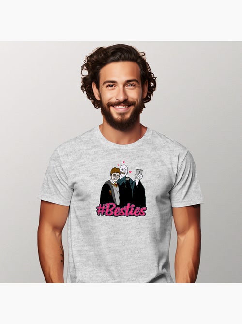 T-shirt Homme - BESTIES HARRY VOLDEMORT - Kiabi