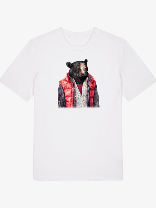 T-shirt Homme - BLACK BEAR - Kiabi
