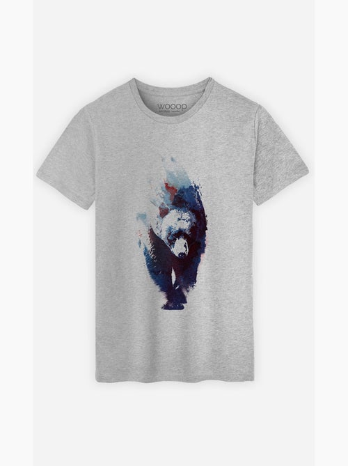 T-shirt Homme - BLUE BEAR - Kiabi