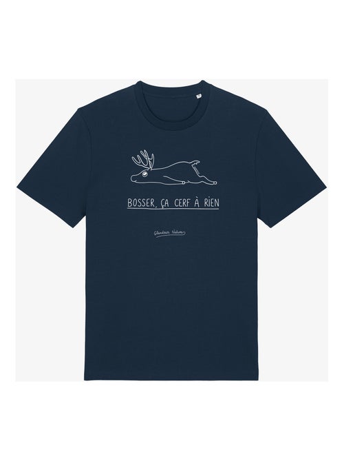 T-shirt Homme - BOSSER CA SERT A RIEN - Kiabi
