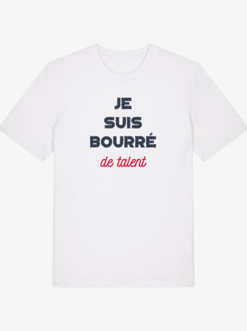 T-shirt Homme - BOURRE DE TALENT - Kiabi