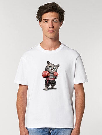 T-shirt Homme - BOXING CAT