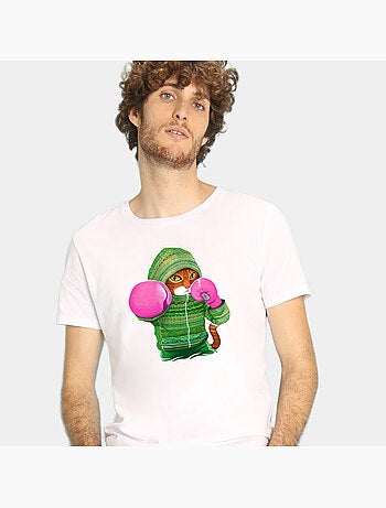 T-shirt Homme - BOXING CAT GINGER