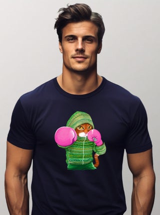 T-shirt Homme - BOXING CAT GINGER