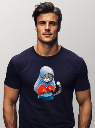 T-shirt Homme - BOXING CAT GREY