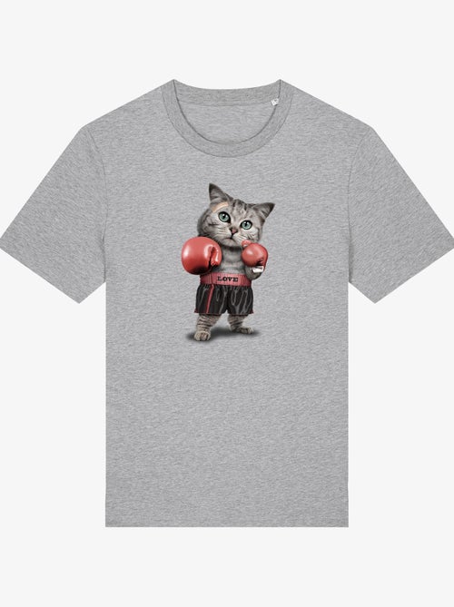 T-shirt Homme - BOXING CAT - Kiabi