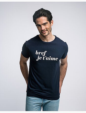 T-shirt Homme - BREF JE T'AIME MPT