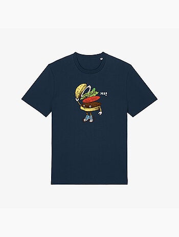 T-shirt homme - burger greeting